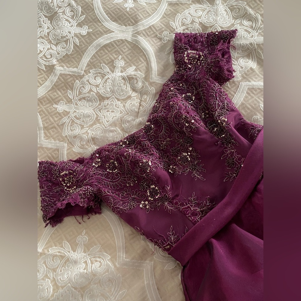 Handmade Prom Dress💜❤️ - Picture 3 of 9